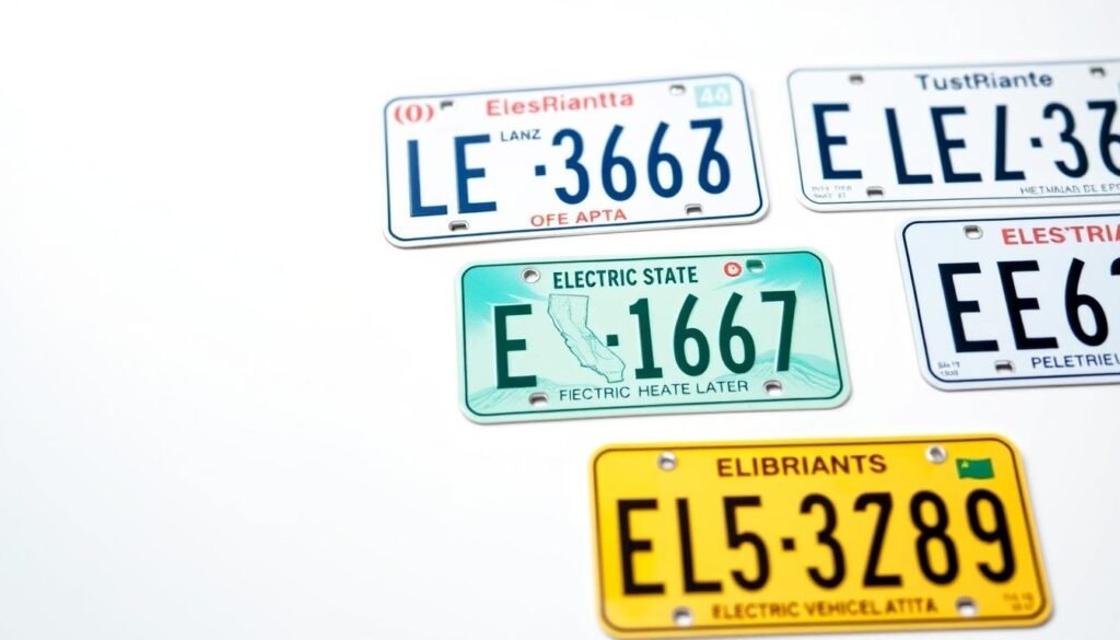EV license plates