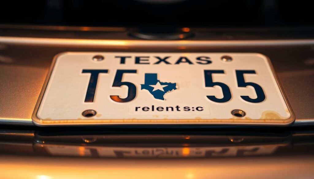 license plate replacement Texas
