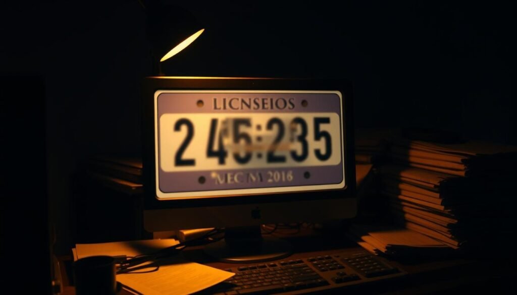 license plate verification issues