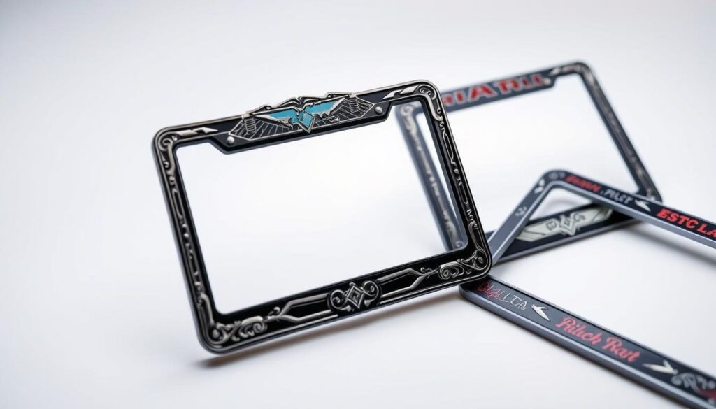 Graphics on Your License Plate Frame