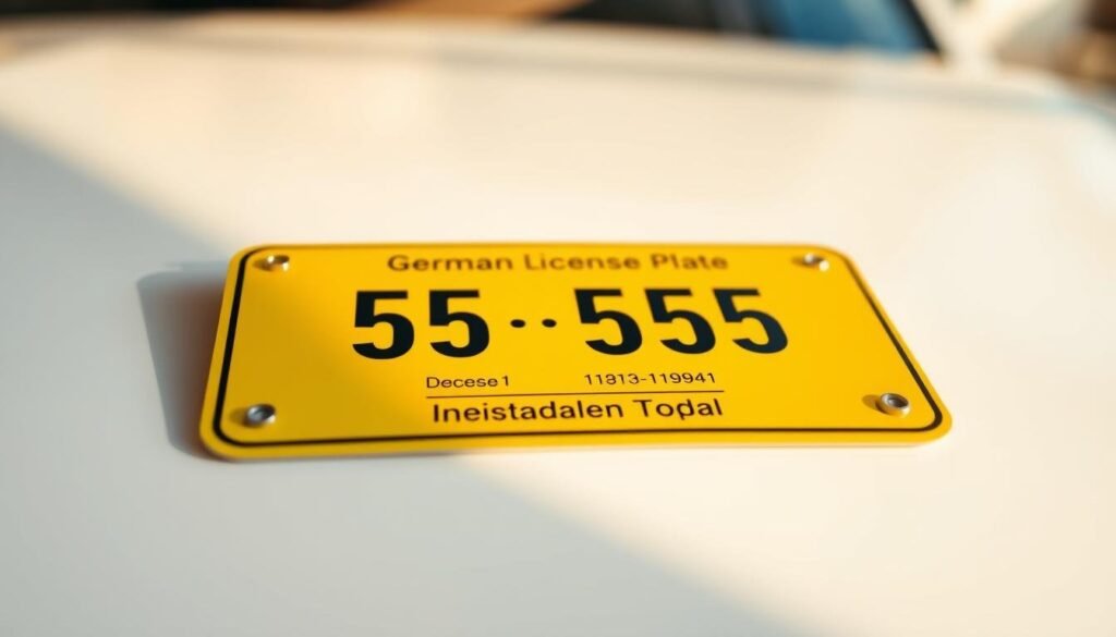 Get a Yellow License Plate in Germany