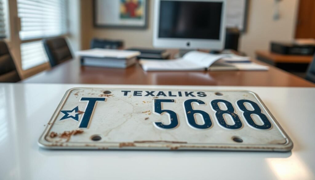 Process for Replacing a Stolen License Plate